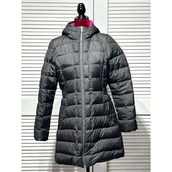 The North Face Jackets & Blazers - The North Face Women's Charcoal Gray Jenae 550 Down Puff Parka Coat Size M 3041